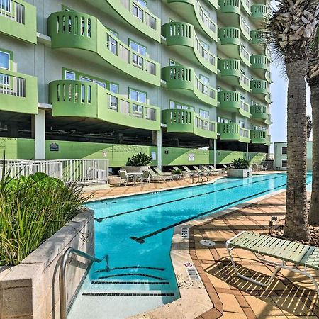 Galveston Condo With Pool Access Walk To Beach! ภายนอก รูปภาพ