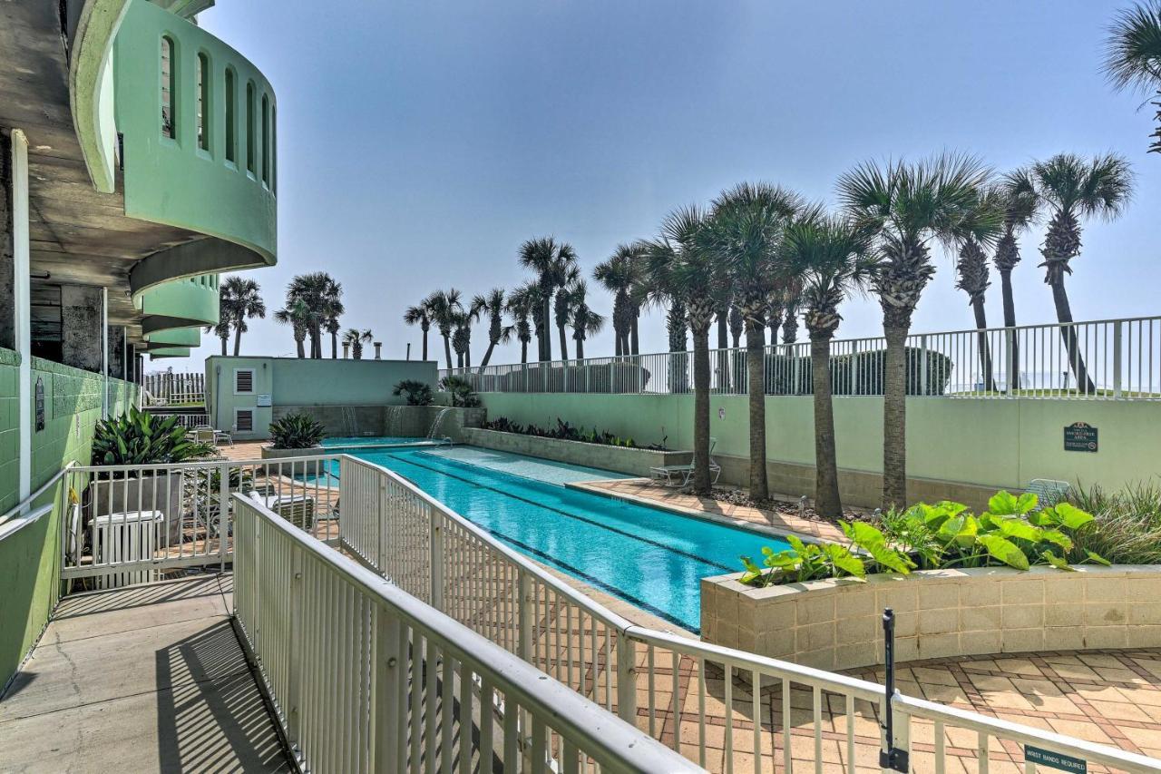 Galveston Condo With Pool Access Walk To Beach! ภายนอก รูปภาพ