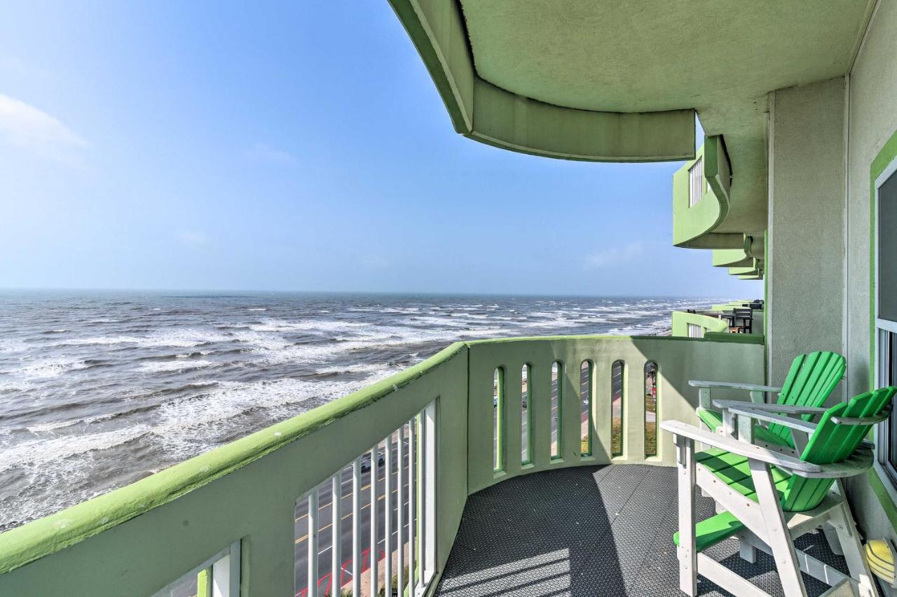 Galveston Condo With Pool Access Walk To Beach! ภายนอก รูปภาพ