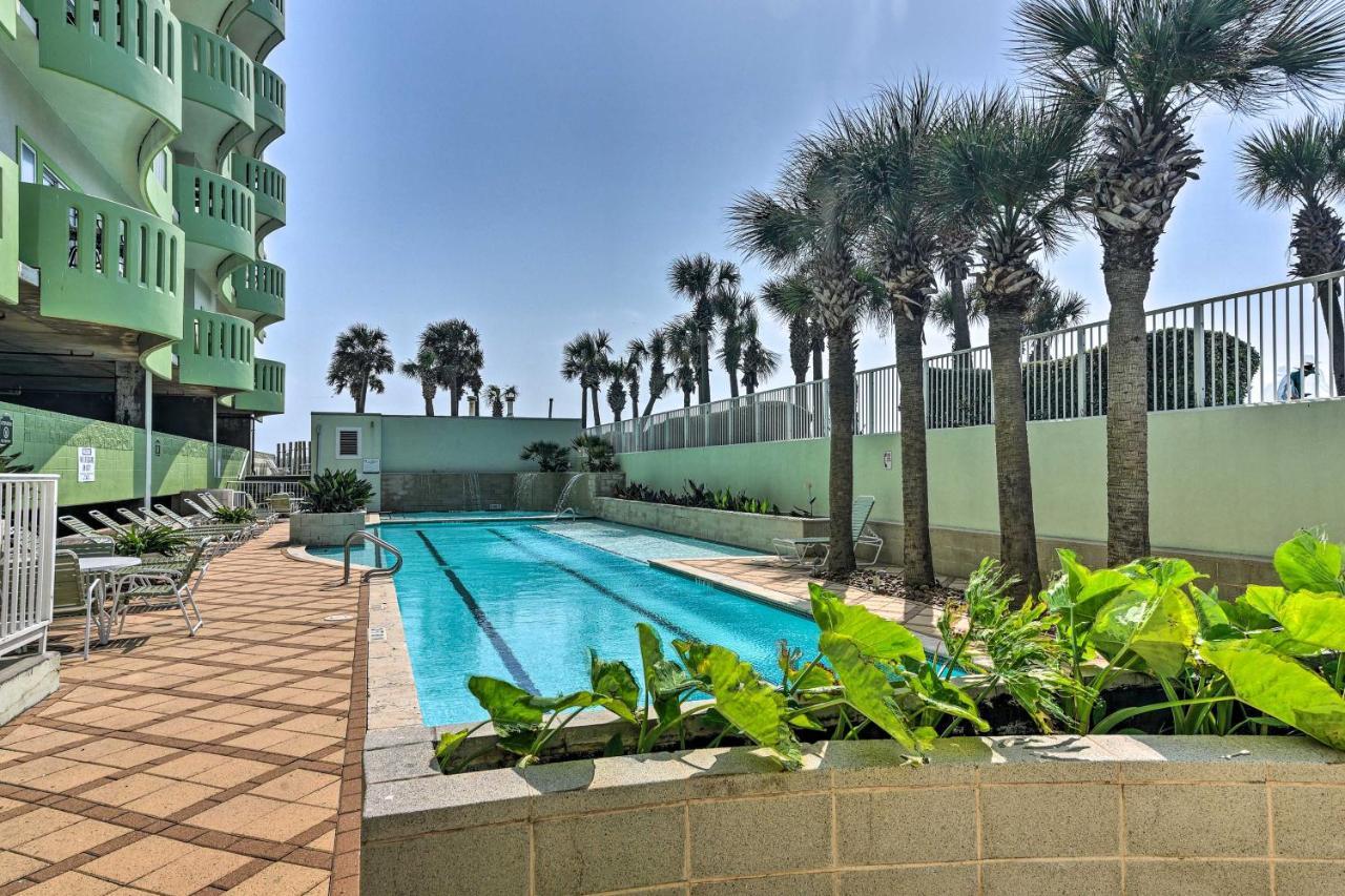 Galveston Condo With Pool Access Walk To Beach! ภายนอก รูปภาพ