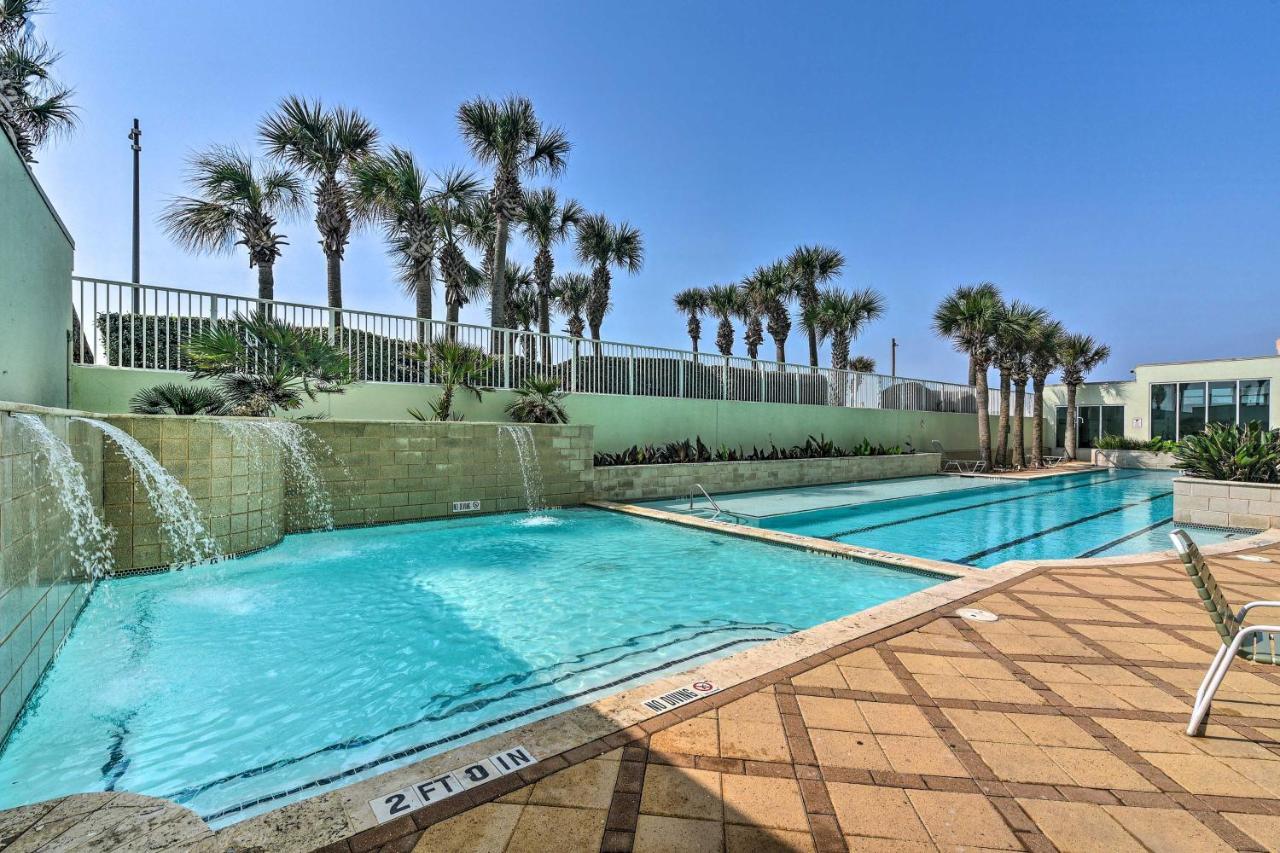 Galveston Condo With Pool Access Walk To Beach! ภายนอก รูปภาพ